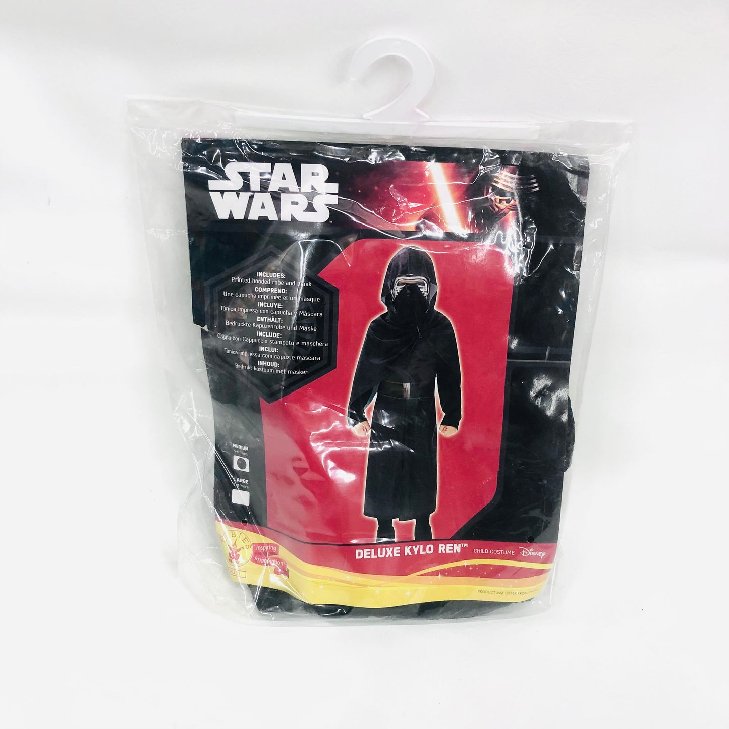 Rubie's Disney Star Wars Deluxe Kylo Ren Childs Complete Costume Size Medium 5-6 Years NEW