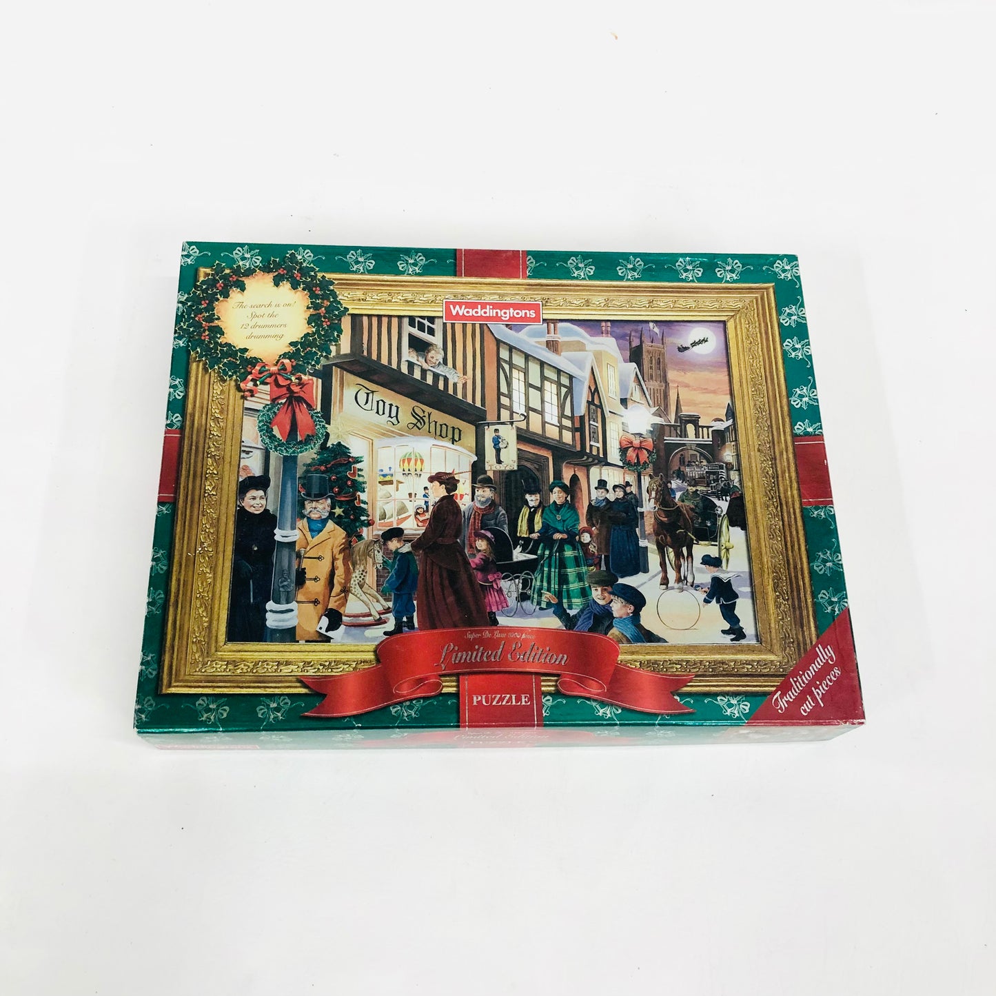 Waddingtons Limited Edition The Night Before Christmas 1000 Piece Jigsaw Puzzle With Coin