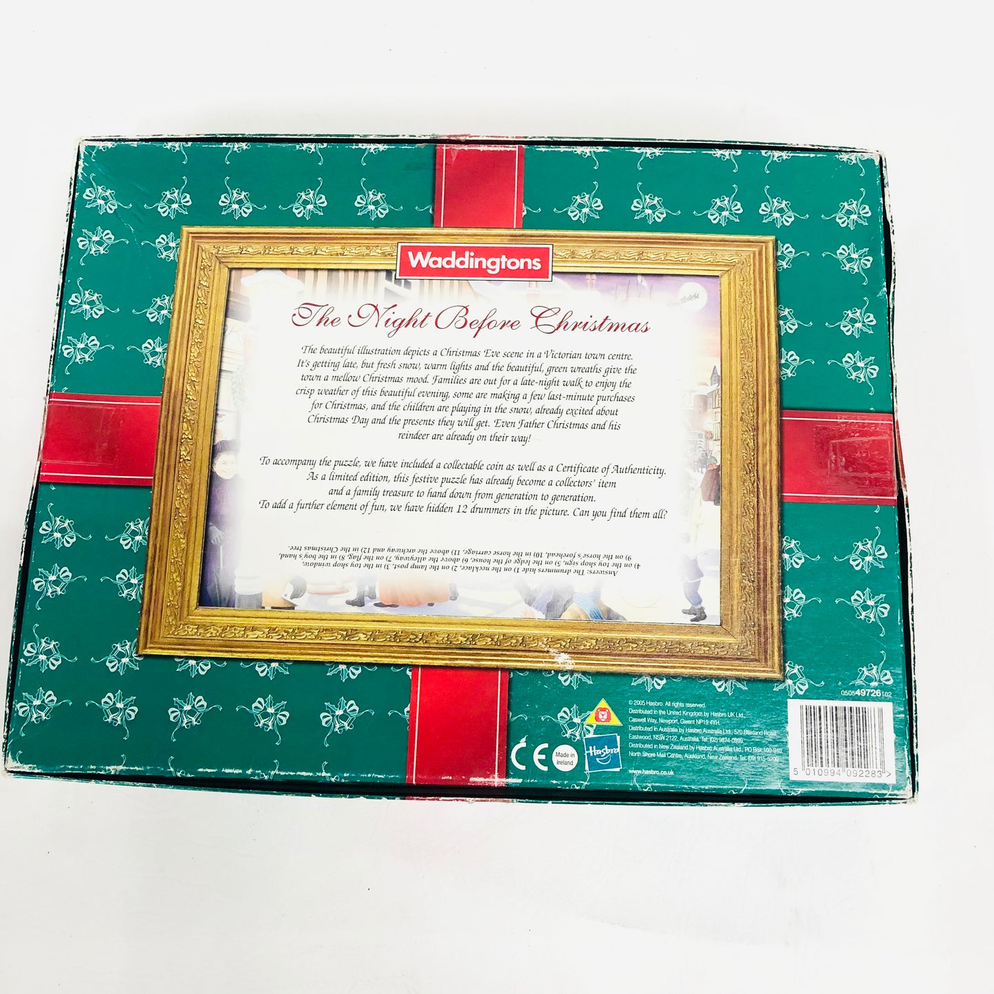 Waddingtons Limited Edition The Night Before Christmas 1000 Piece Jigsaw Puzzle