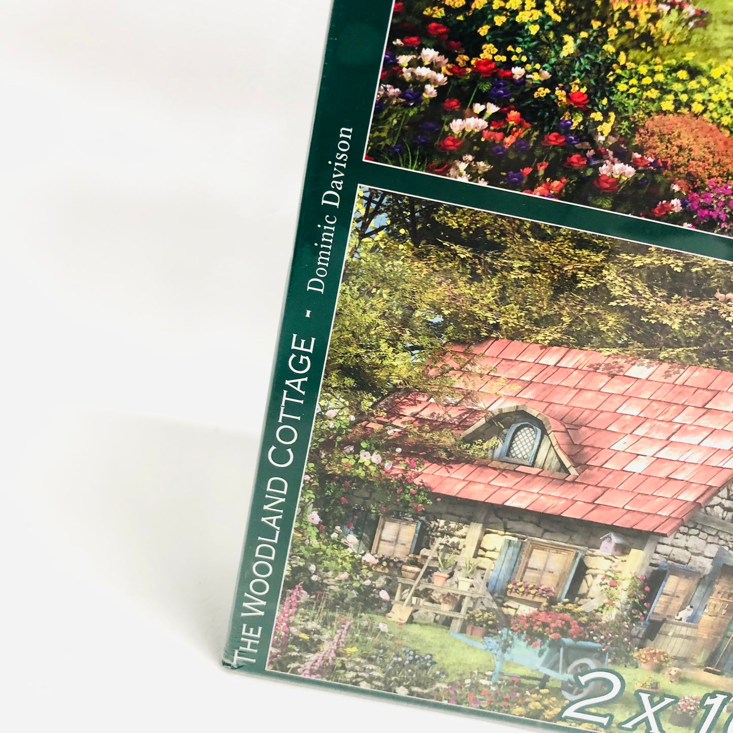 Falcon Woodland Cottage By D Davison 2 x 1000 Piece Jigsaw Puzzles NEW Sealed