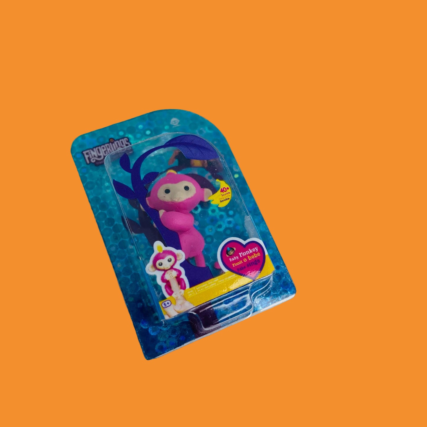 ZURU Mini Brands Toy Series 1 METALLIC Pink Bella Monkey Fingerling RARE