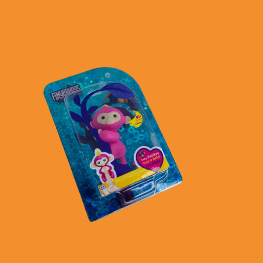 ZURU Mini Brands Toy Series 1 METALLIC Pink Bella Monkey Fingerling RARE