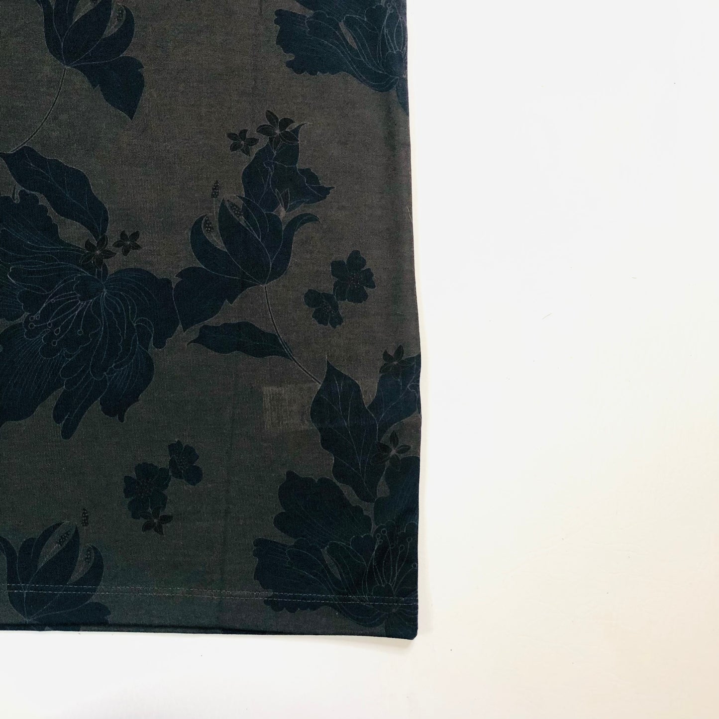 New Look Mens Khaki Green Floral Pattern Casual T-shirt Size XXL NEW