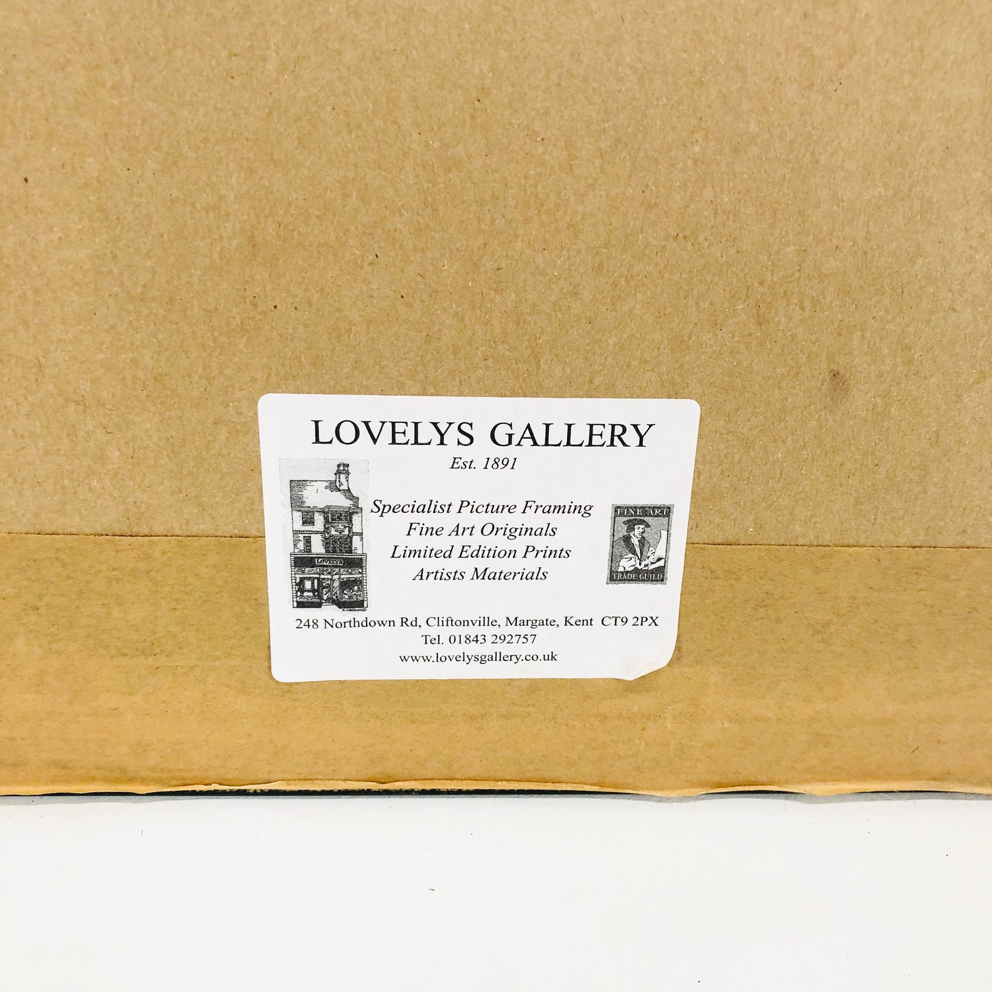 Peter Luther (b.1926) Ink & Watercolour Painting Antique Pram Framed Art