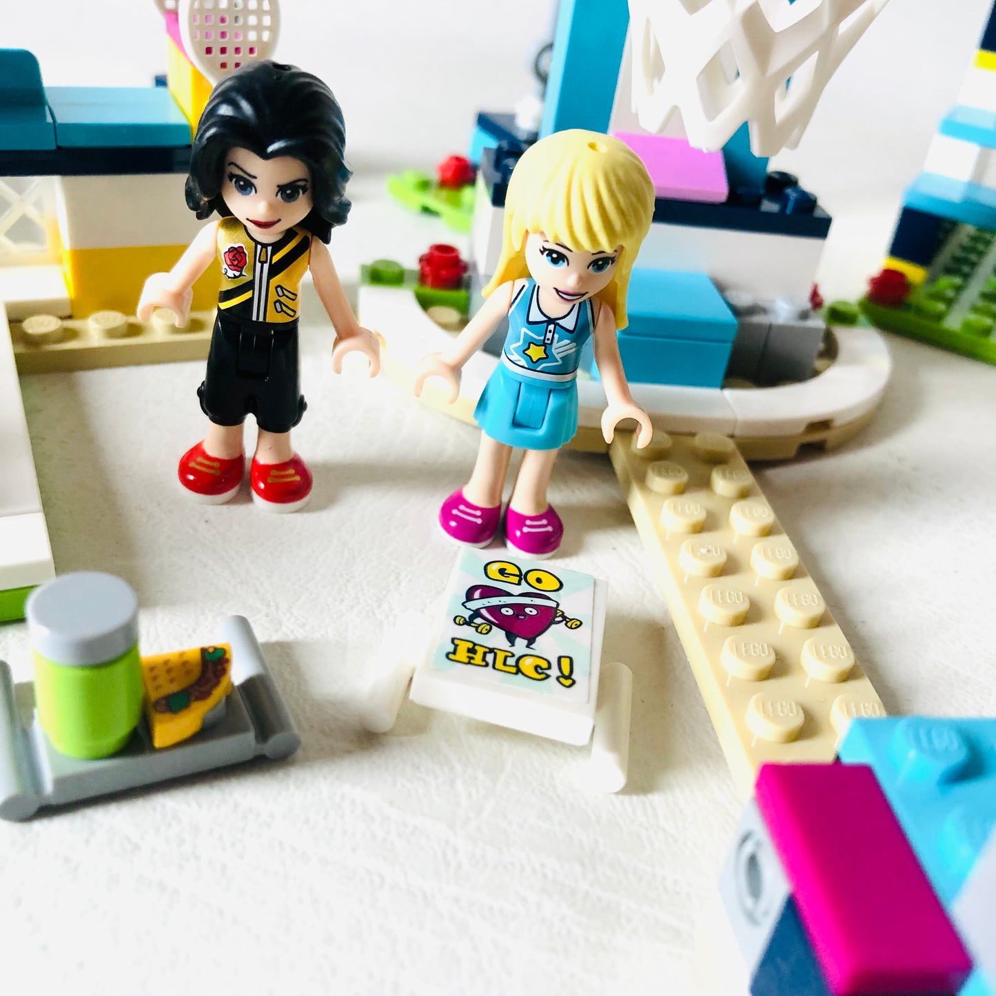 LEGO Friends: Stephanie's Sports Arena (41338)100% Complete With Box, Instructions and Minifigures
