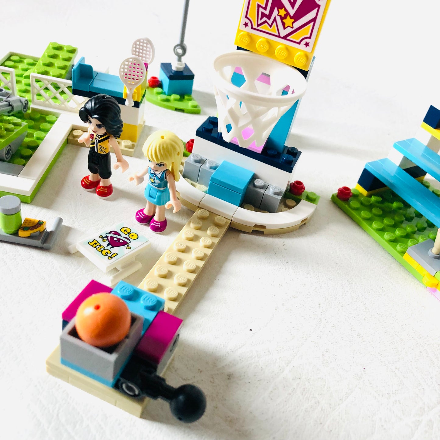 LEGO Friends: Stephanie's Sports Arena (41338)100% Complete With Box, Instructions and Minifigures