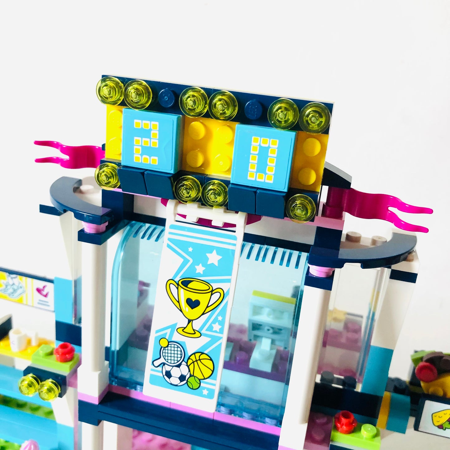 LEGO Friends: Stephanie's Sports Arena (41338)100% Complete With Box, Instructions and Minifigures