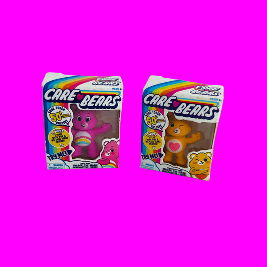 ZURU Mini Brands Toys Care Bear x2 Bundle (Tenderheart & Cheer) Series 2 & 3 RARE HTF