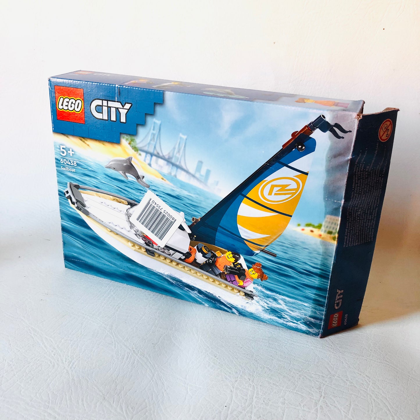 LEGO CITY: Sailboat (60438) 100% Complete With Box, Instructions and Minifigures