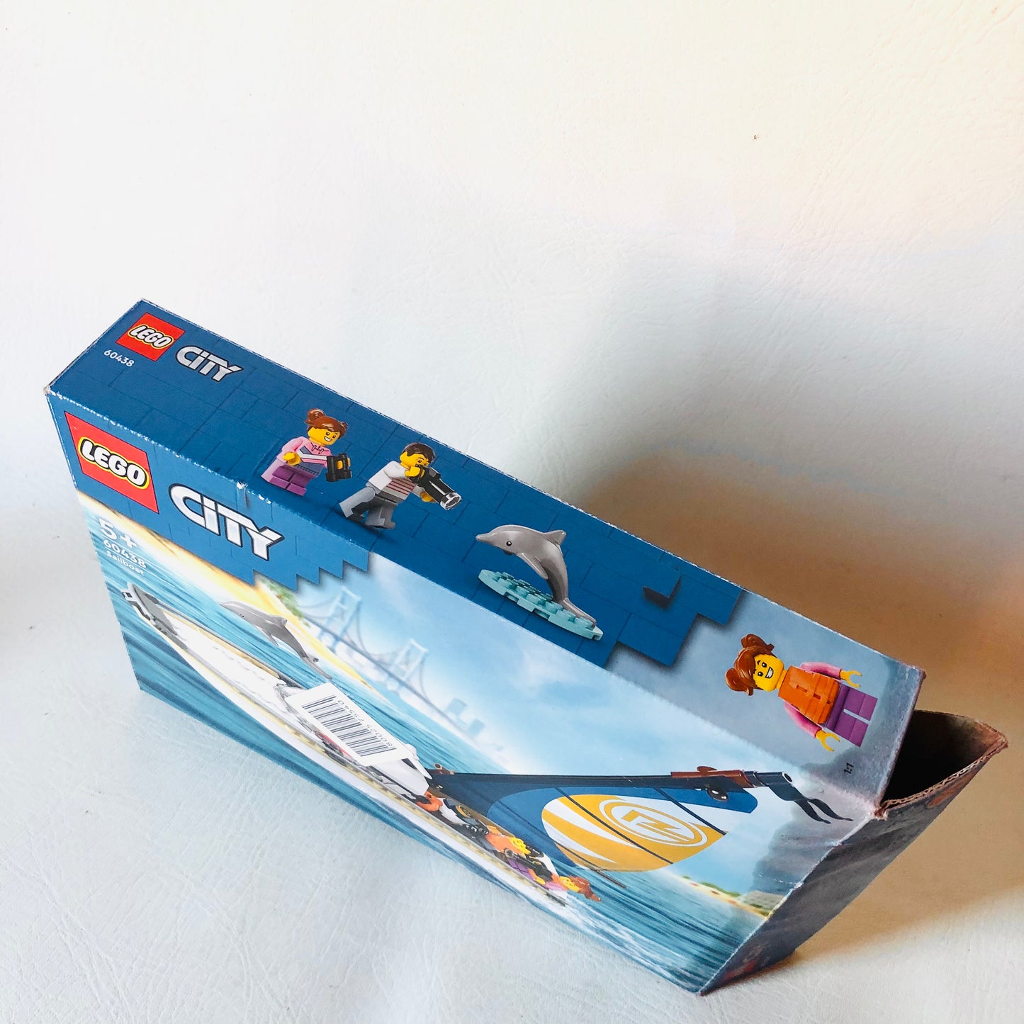 LEGO CITY: Sailboat (60438) 100% Complete With Box, Instructions and Minifigures