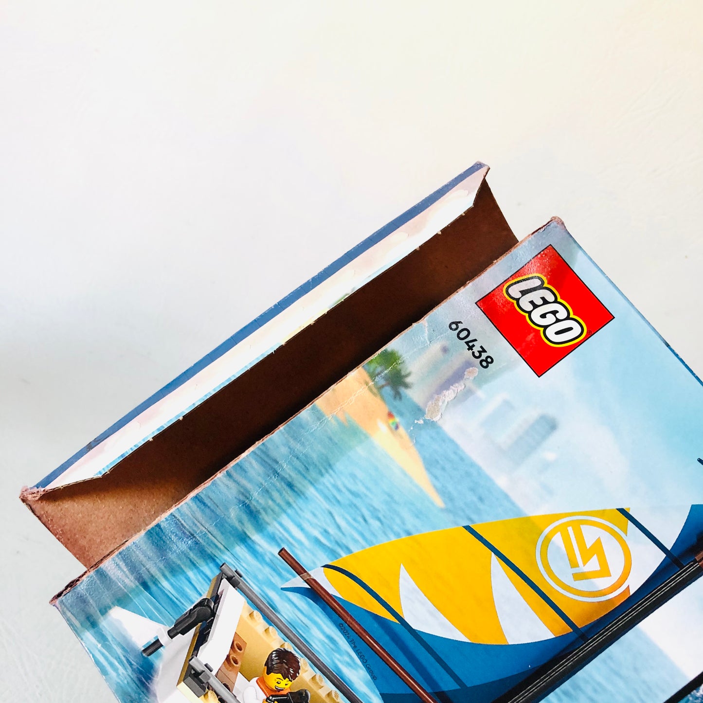 LEGO CITY: Sailboat (60438) 100% Complete With Box, Instructions and Minifigures