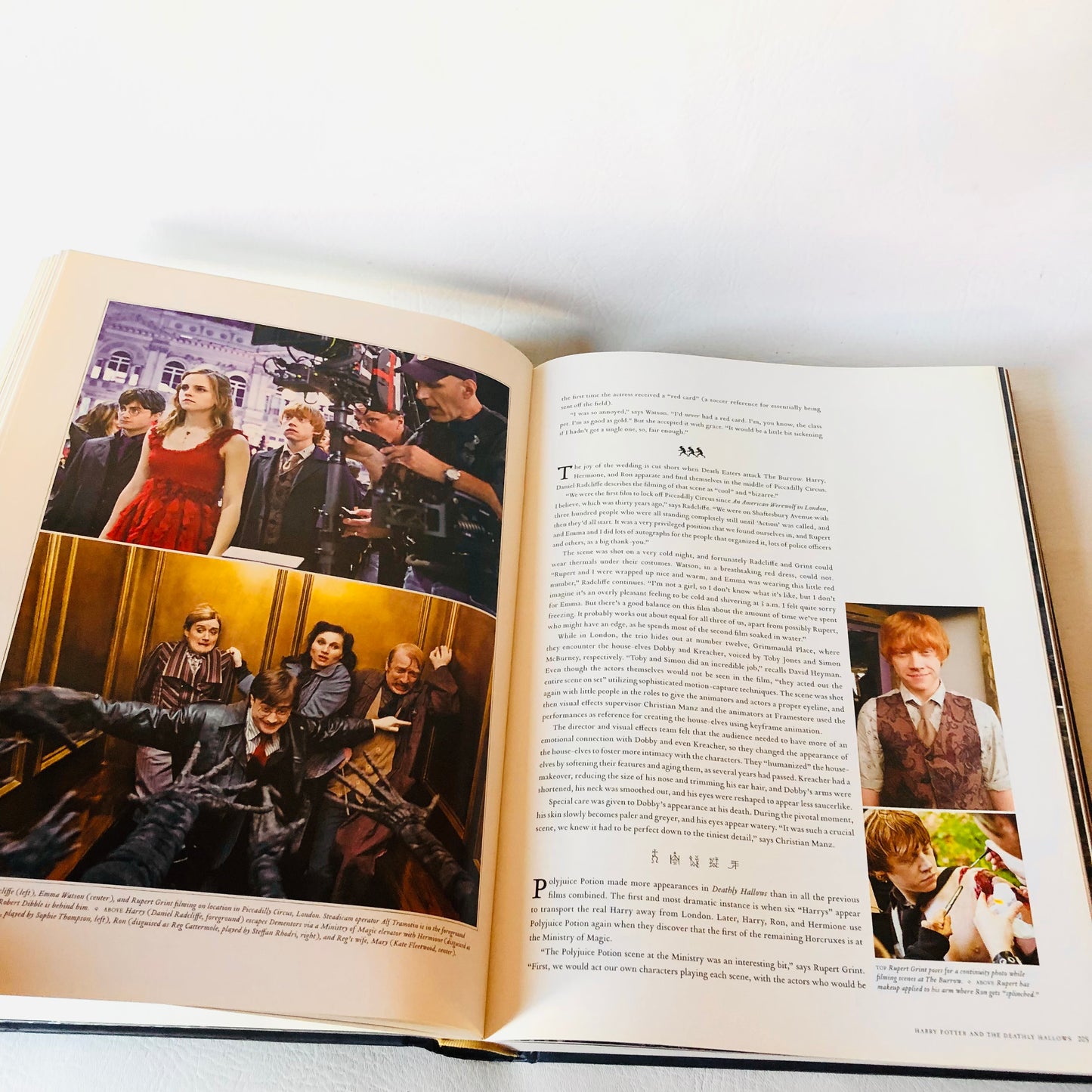 Harry Potter Page to Screen The Complete Film Making Journey Bob McCabe Coffee Table Book
