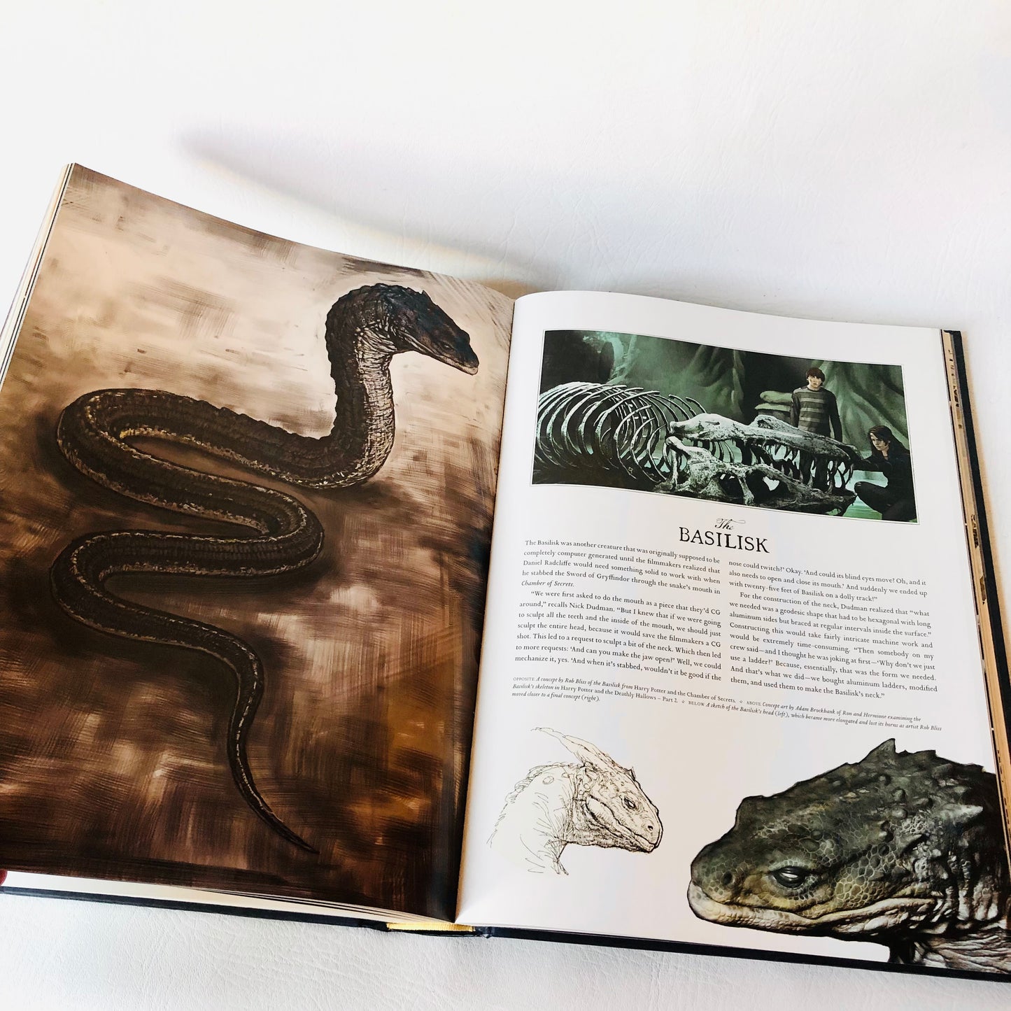 Harry Potter Page to Screen The Complete Film Making Journey Bob McCabe Coffee Table Book