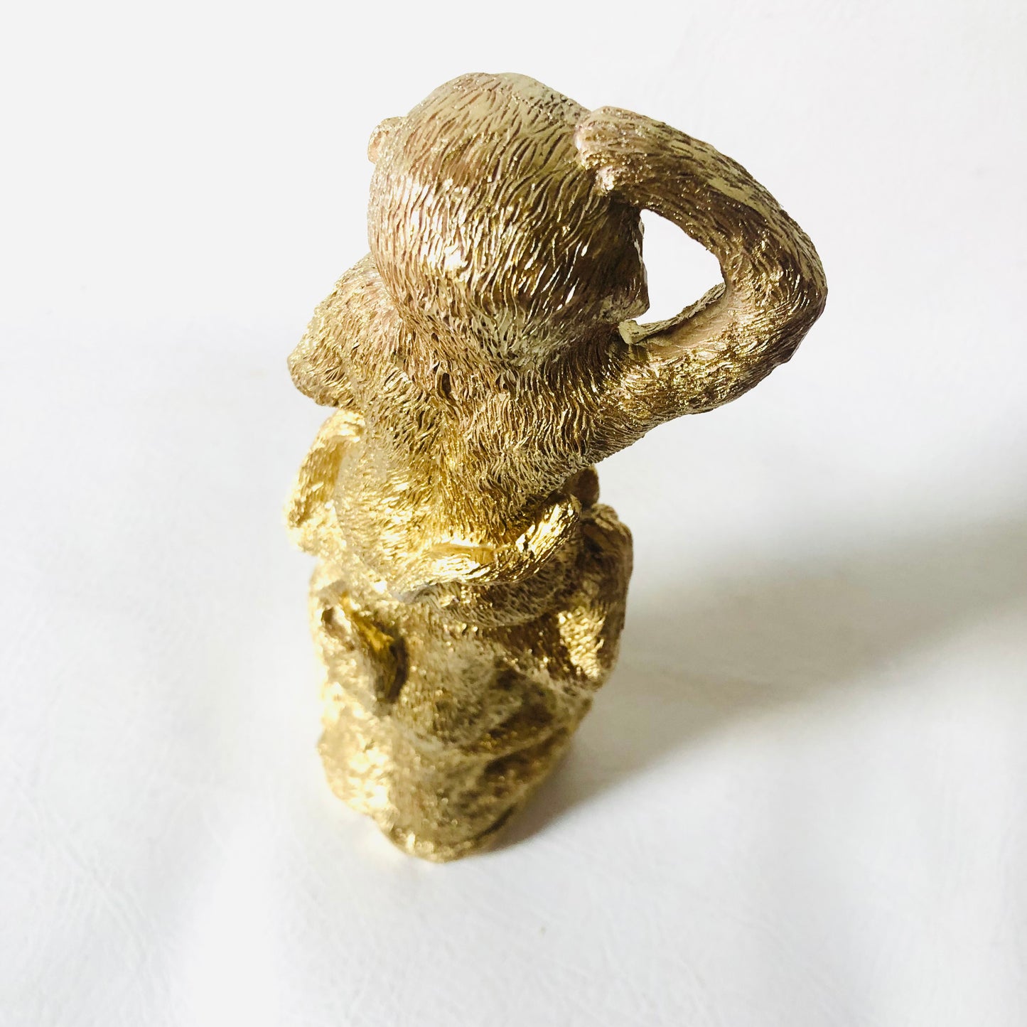 Decorative 10 Inch Figure 3 Golden Monkeys Lightweight Ornament