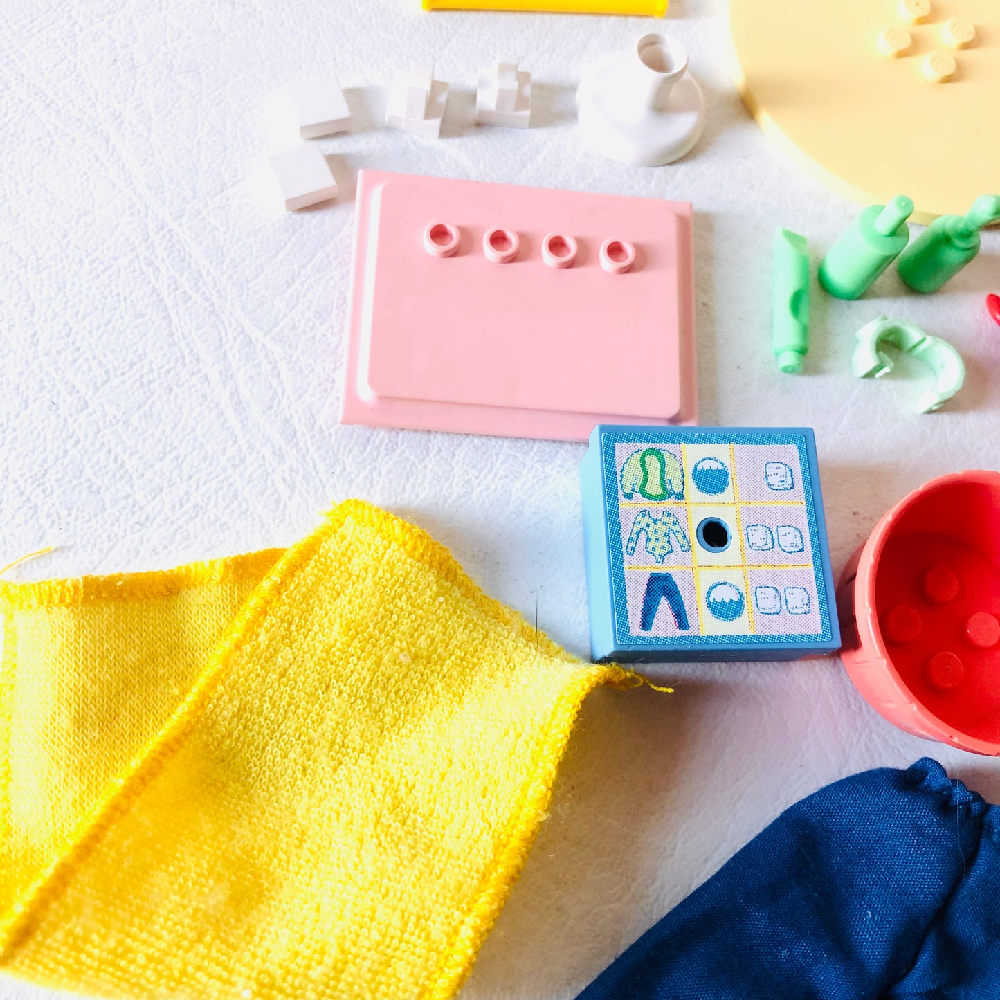 Lego Scala:  Wash Day Laundry Room (3202) Vintage Rare 1997 Incomplete