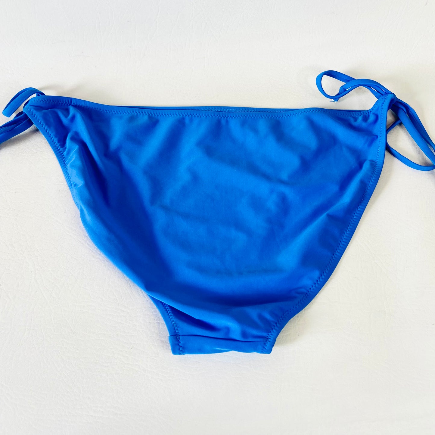 John Lewis ANYDAY Cosmos Tie Side Bikini Bottom, Pack of 2 Sonic Blue UK 18 NEW