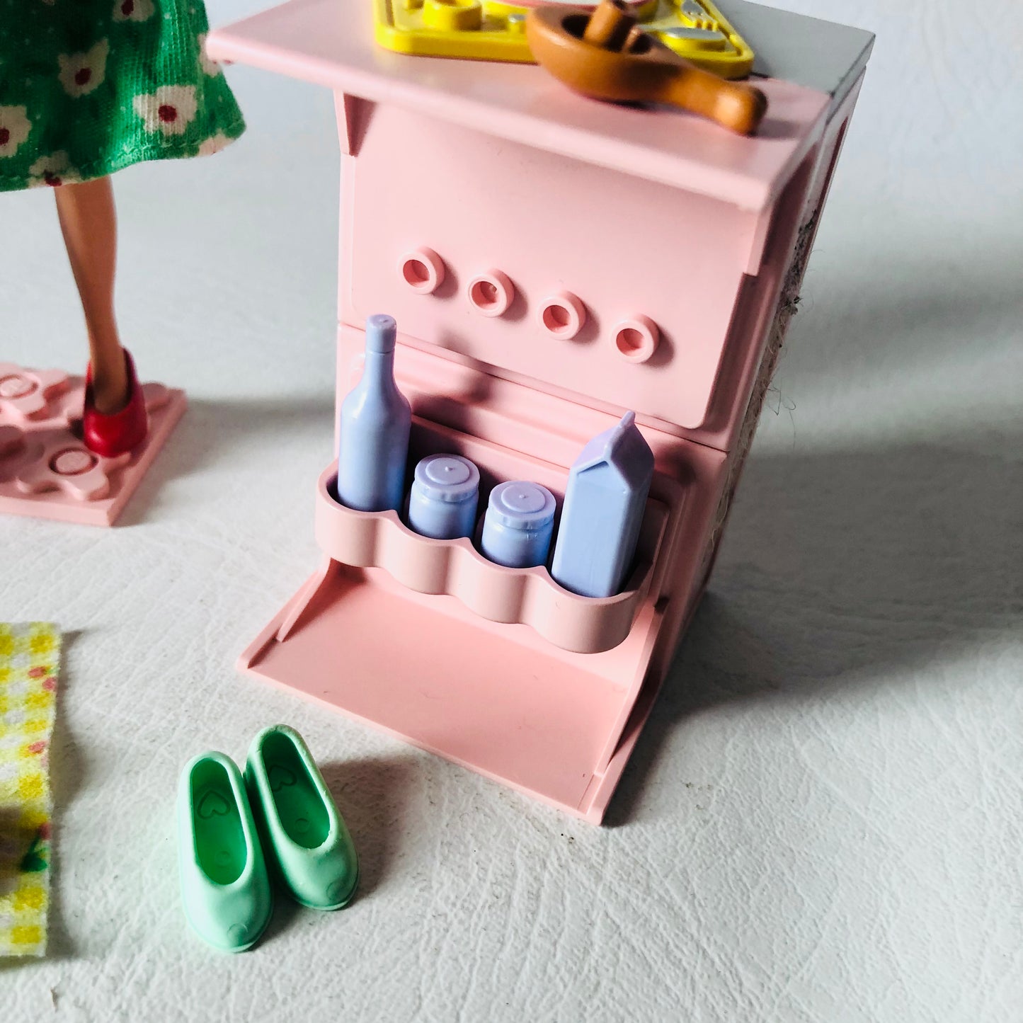 Lego Scala:  Ashleys Snack Time / Emma making Lunch  (3206) Rare 1998 Incomplete