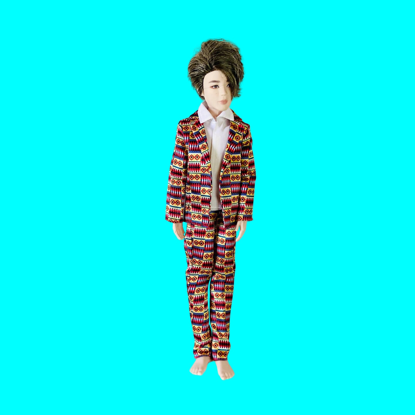 BTS Jimin Figure Idol Doll Mattel 2019 K POP 11' Korean Boy Band Bangtan Boys (No Shoes or Tie)
