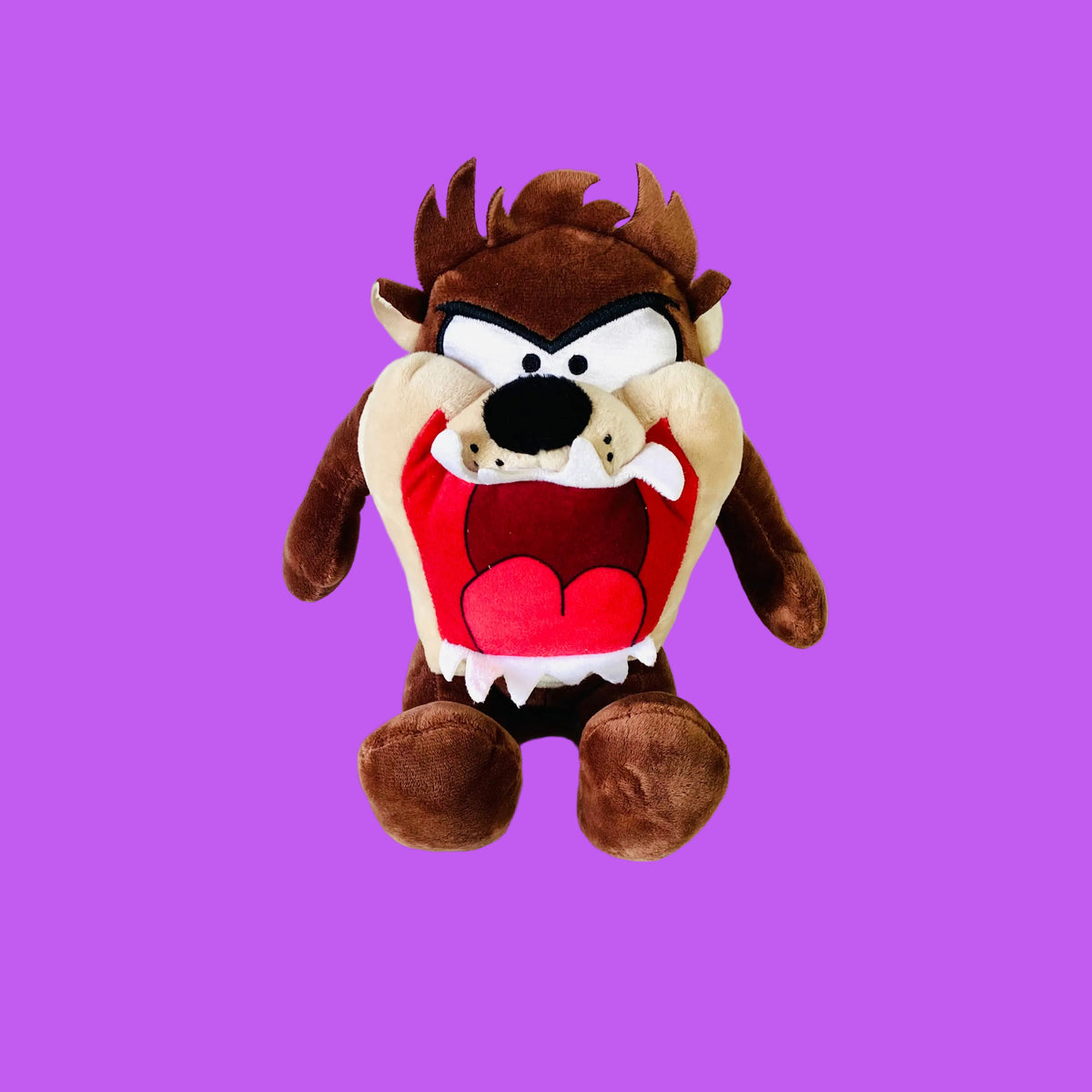 Looney Tunes Retro Taz Tasmanian Devil Famosa Softies 9" Soft Plush Toy