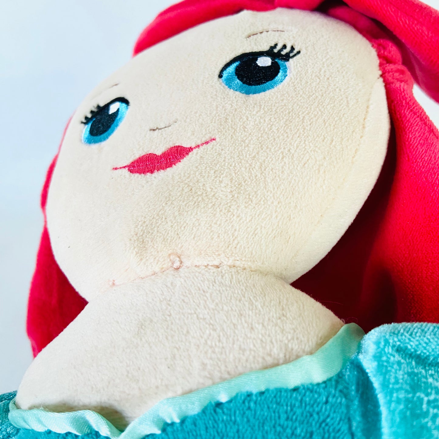 Disney The Little Mermaid Cute Princess Ariel 'Kiss The Girl' 16” Plush Soft Toy Whitehouse Leisure