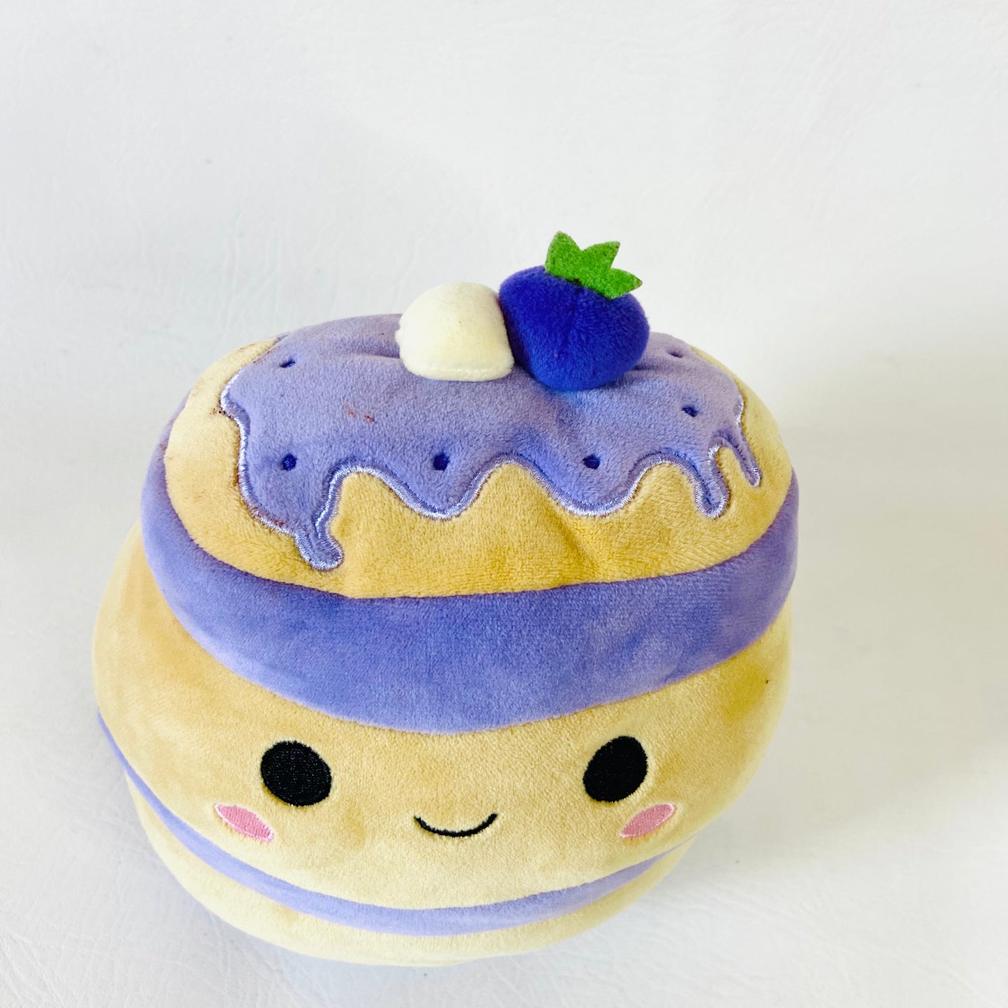 Squishmallows Paden The Blueberry Pancake Stack 7 Inch Plush Soft Toy Rare Foodie Squad