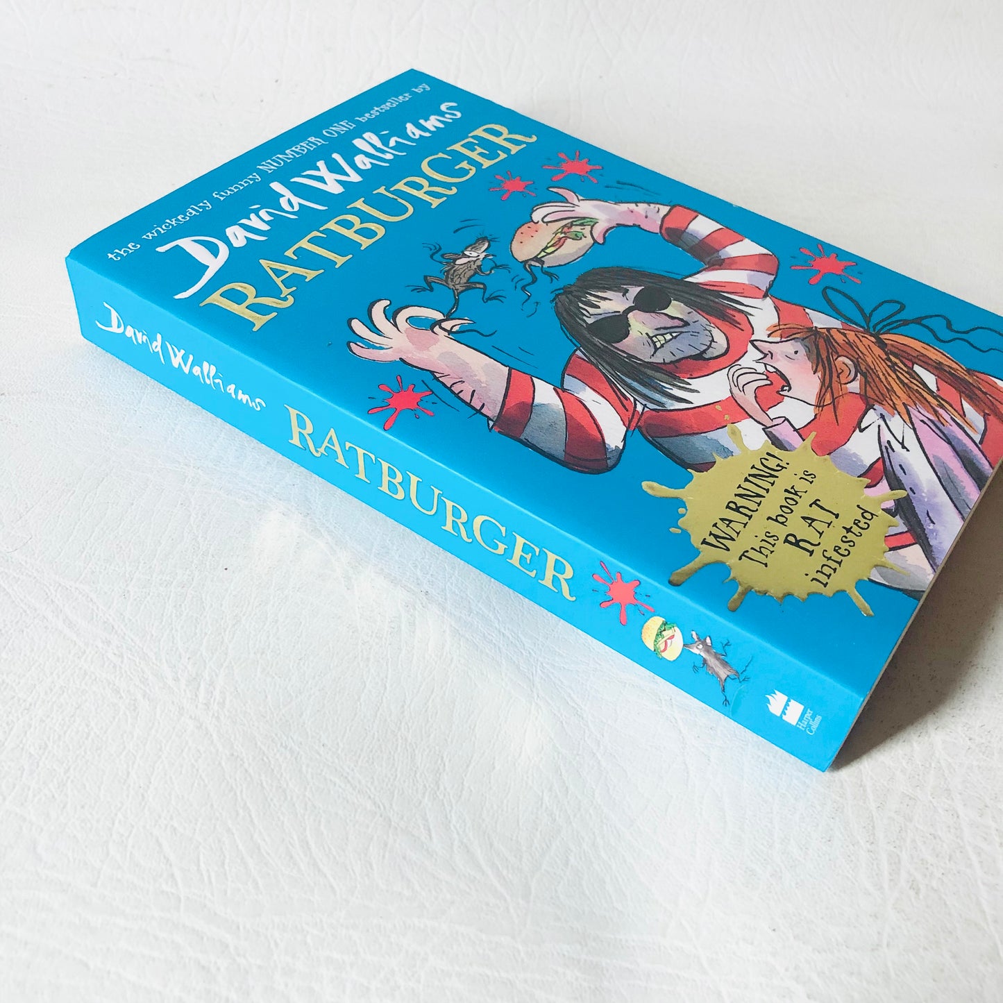 5x David Walliams Paperback Book Bundle (Ratburger / Mr Stink / Gangsta Granny / Billionaire Boy / Boy in a Dress)