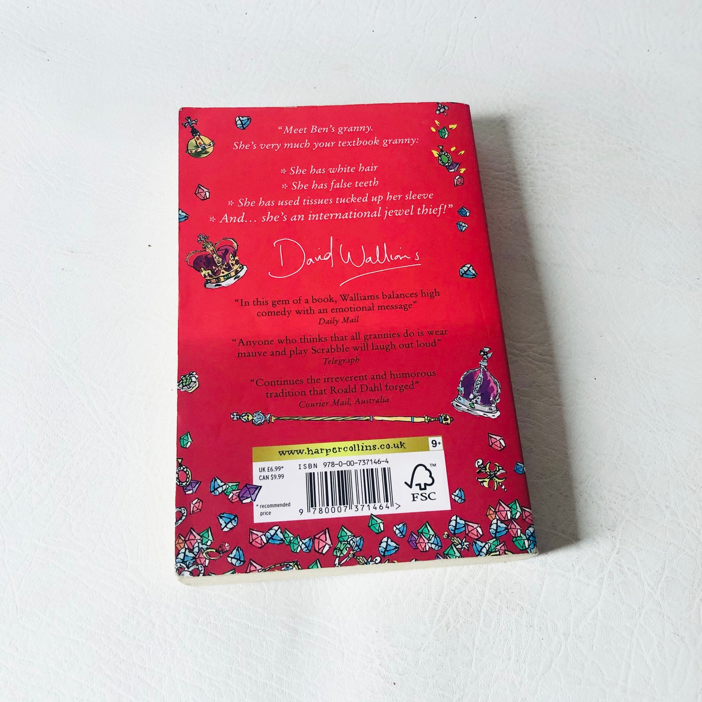 5x David Walliams Paperback Book Bundle (Ratburger / Mr Stink / Gangsta Granny / Billionaire Boy / Boy in a Dress)