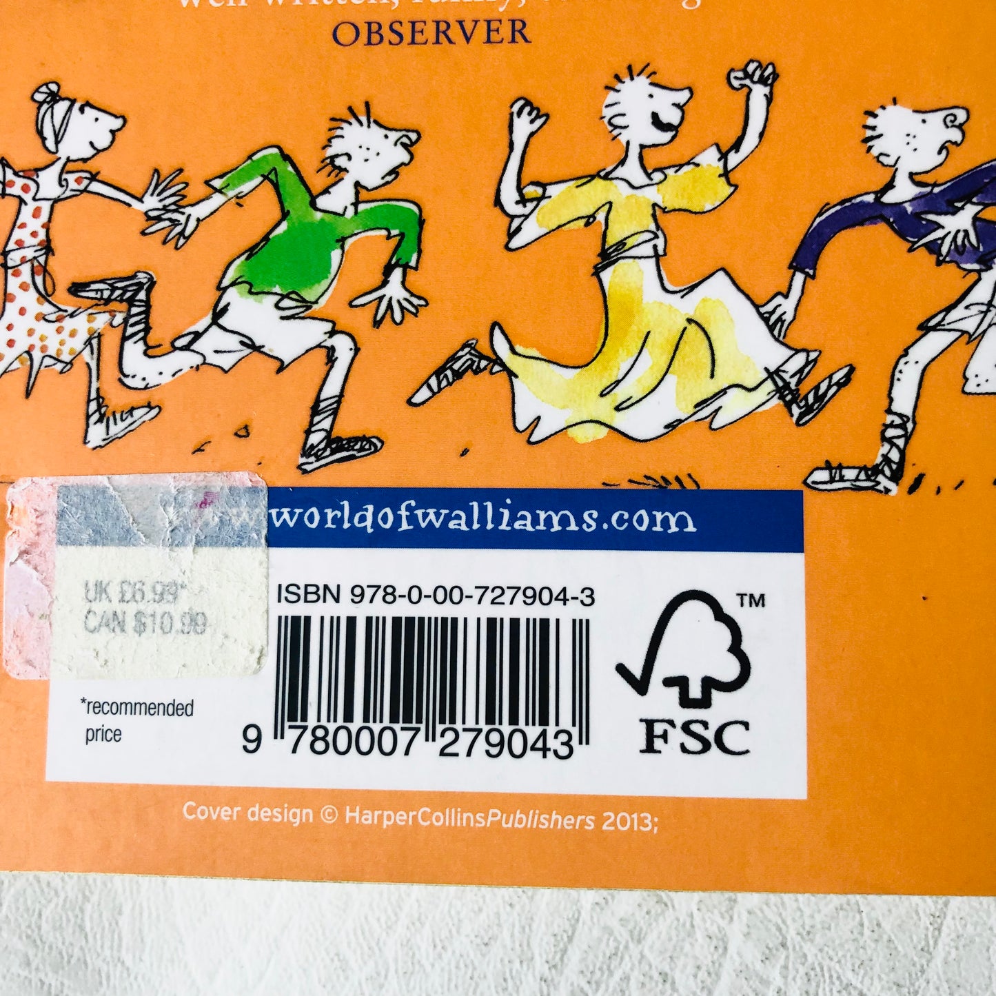 5x David Walliams Paperback Book Bundle (Ratburger / Mr Stink / Gangsta Granny / Billionaire Boy / Boy in a Dress)