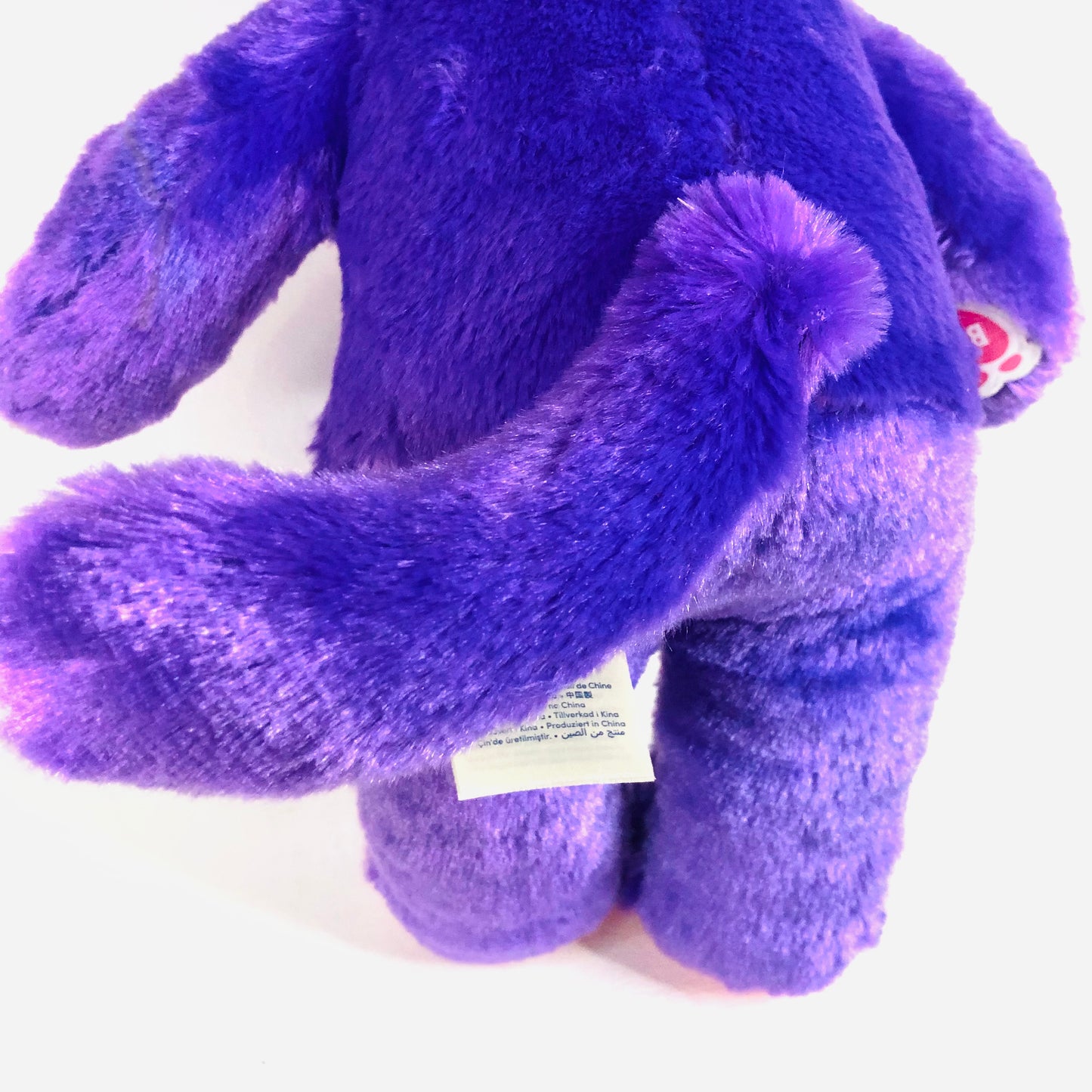 Build-A-Bear Purple Shimmer Kitty Cat 17” Soft Plush with Pink Accents Retired