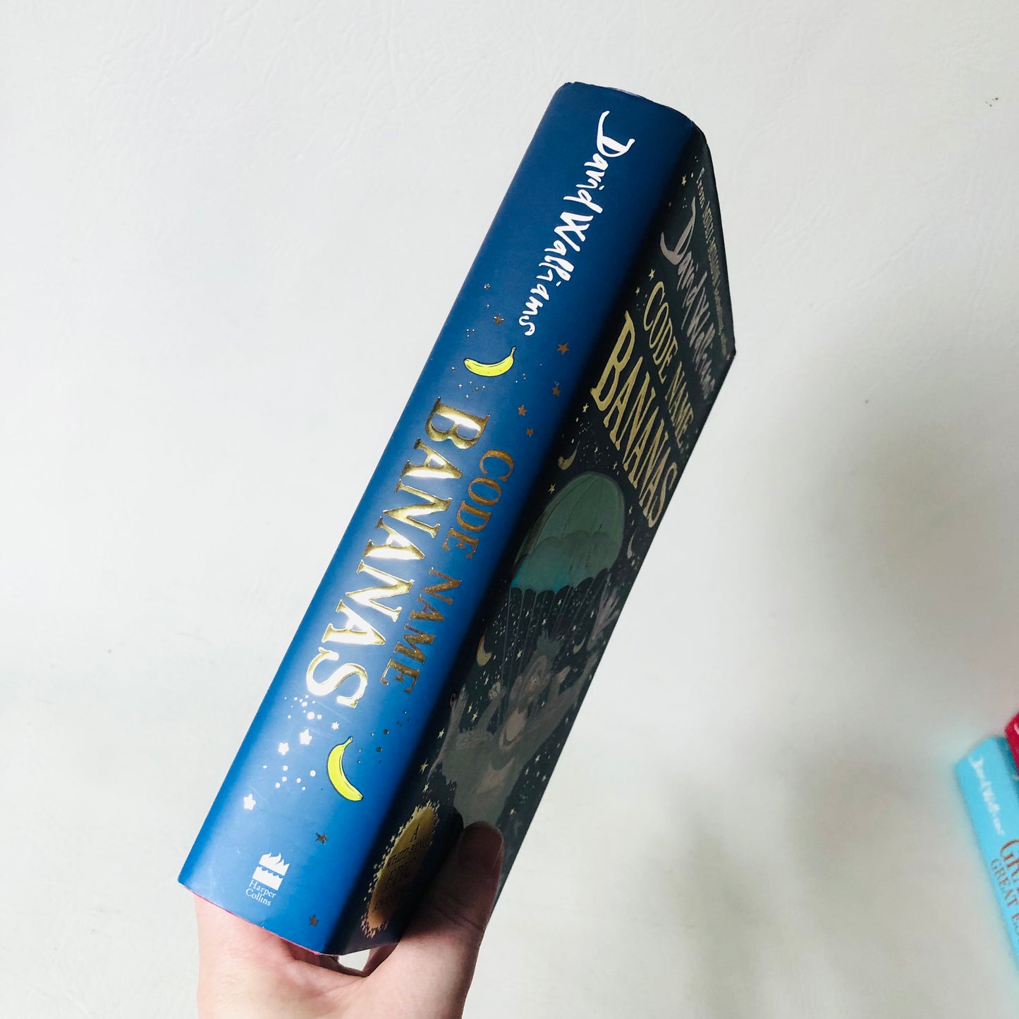 3x David Walliams Hardback Book Bundle (Code Name Bananas/ The Beast Buckingham / Grandpas Great Escape)