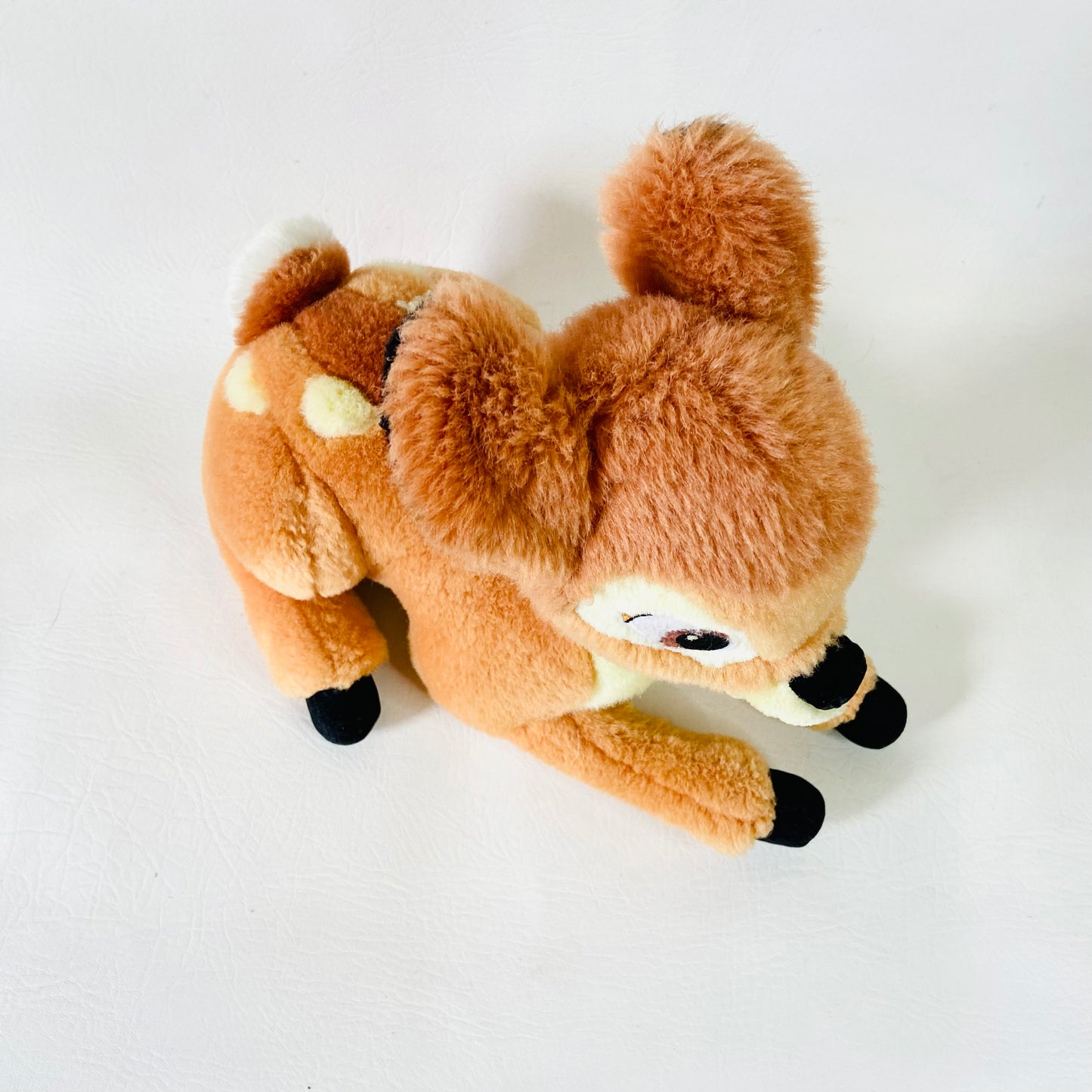 Vintage Walt Disneyland / Disney World Bambi 11" Plush Laying Soft Toy Baby Deer Fawn Rare