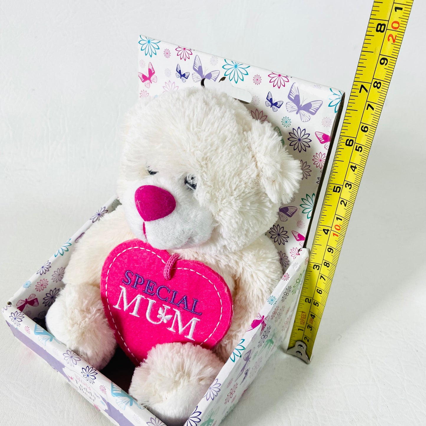 Special Mum | Cute Little Cuddly Cream / White 6" Bear | NEW in Box