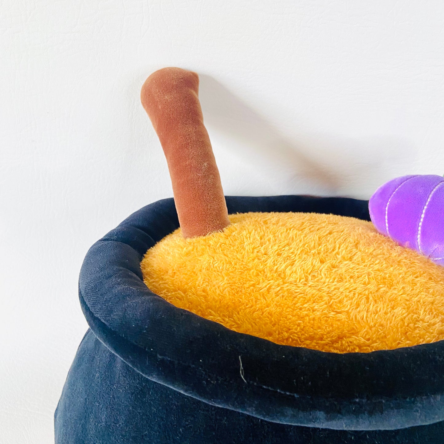 Squashees (Aldi) | Large 9" Witches Cauldron | Happy Halloween | Soft Toy Plush