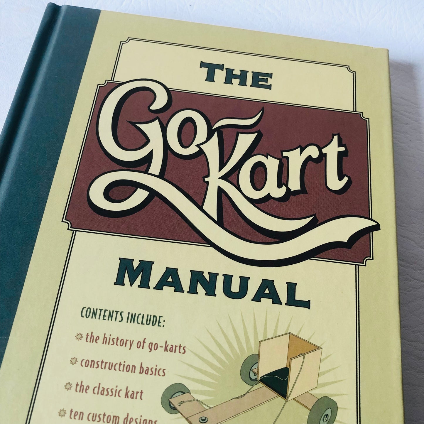 The Go-Kart Manual by Julian and Glyn Bridgewater Hardback Book Fun Family Gift