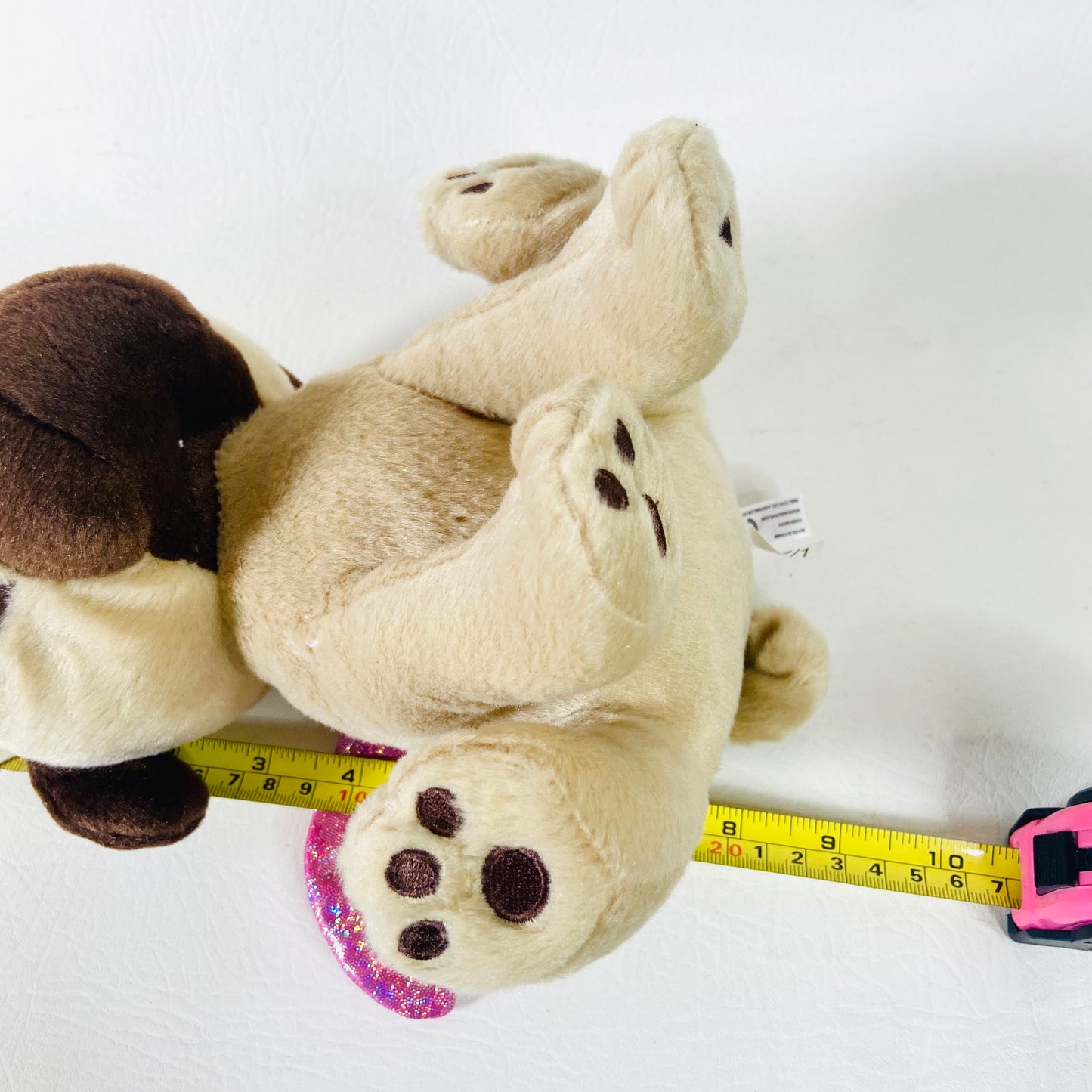 Keel Toys | Love Pugsley | Pug Dog Puppy With Pink Fairy Wings | 20cm 8"