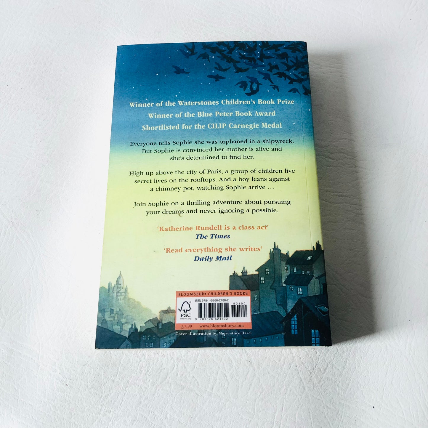 Rooftoppers by Katherine Rundell (Paperback, 2020) Children Fiction Novel