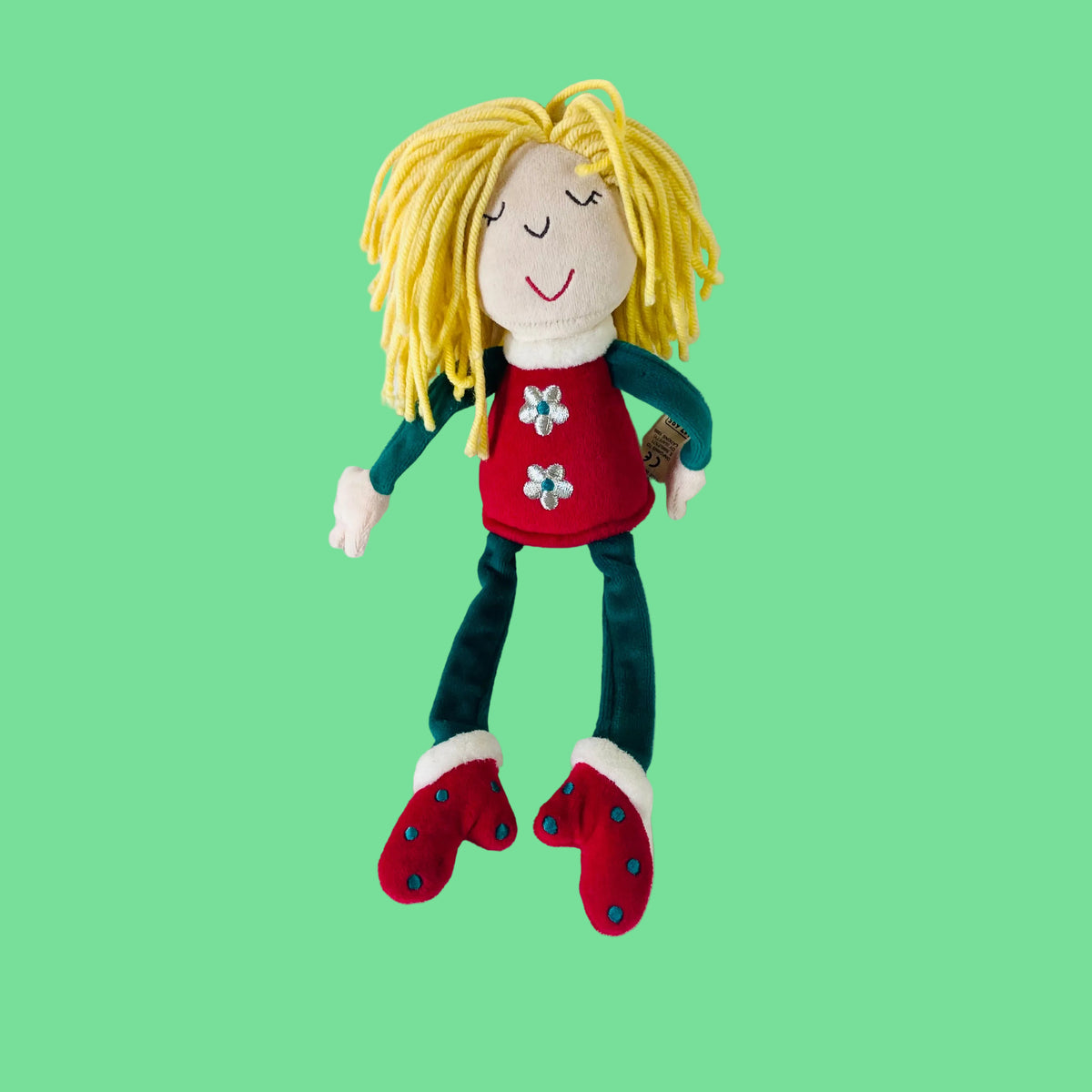 St Michael (Marks & Spencer) | 12"/ 30cm | Christmas Female Ragdoll | 1995 Vintage Y2K