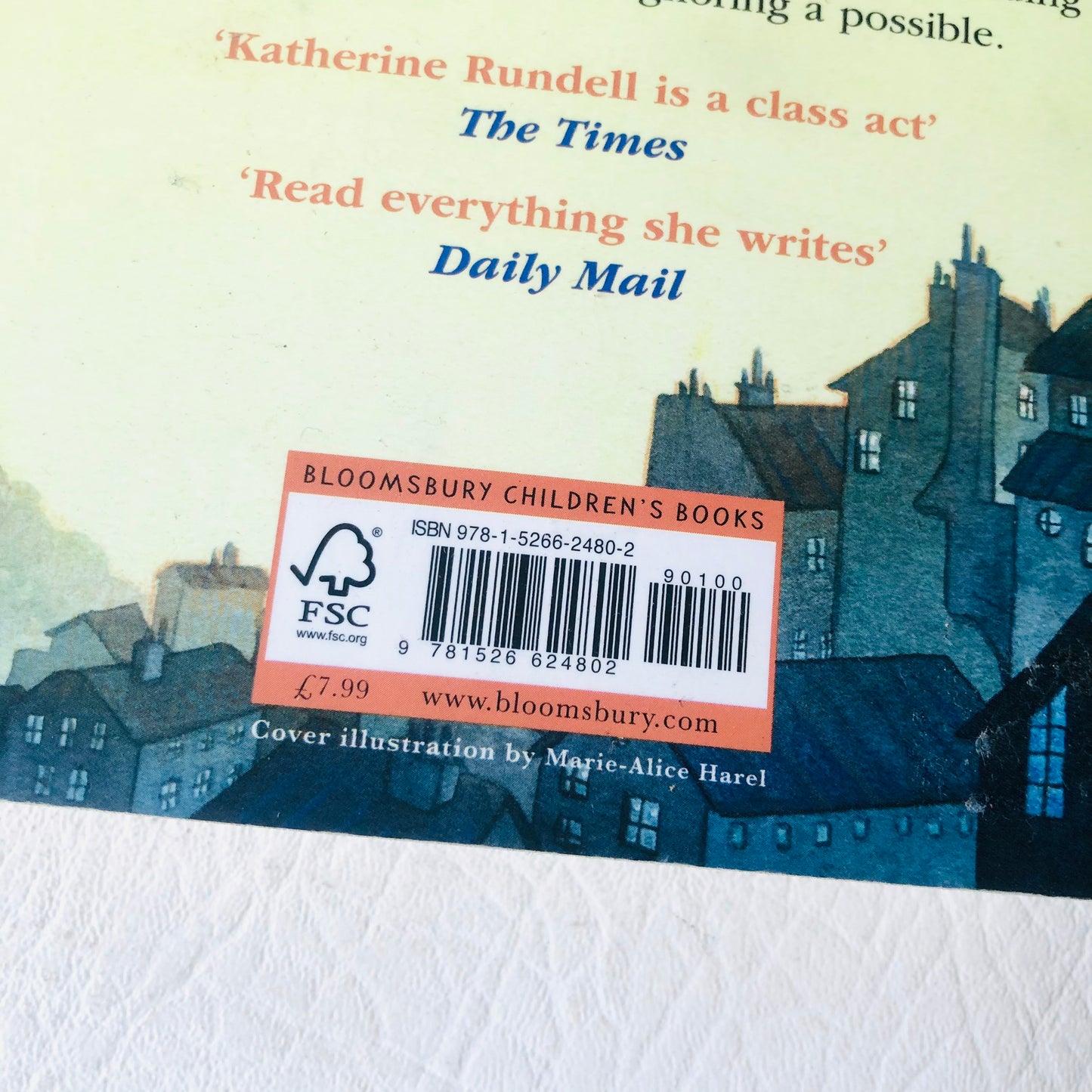 Rooftoppers by Katherine Rundell (Paperback, 2020) Children Fiction Novel