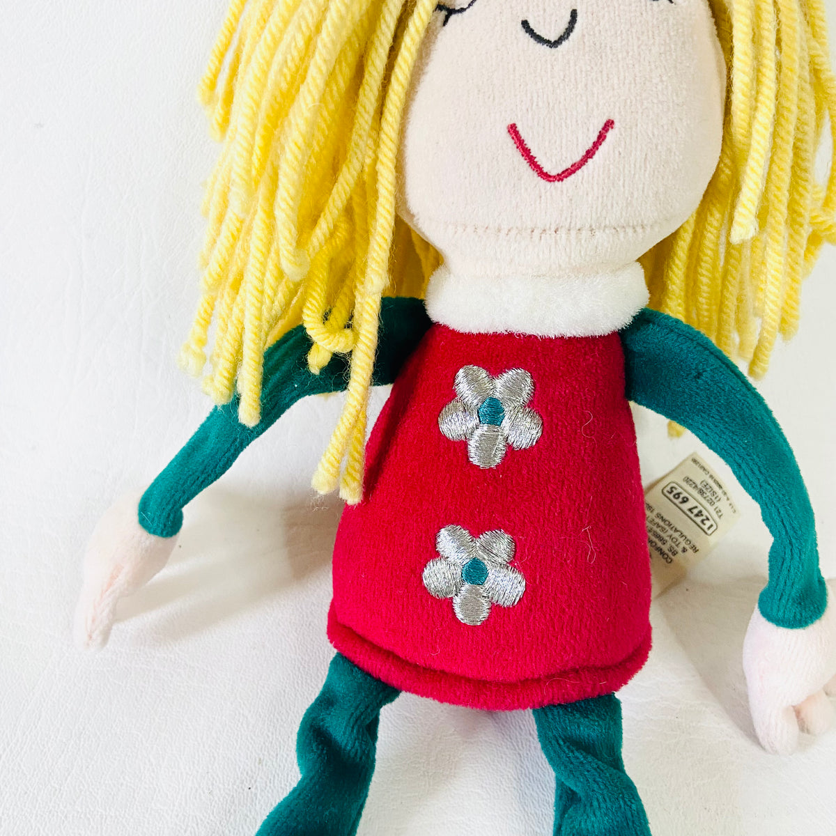 St Michael (Marks & Spencer) | 12"/ 30cm | Christmas Female Ragdoll | 1995 Vintage Y2K