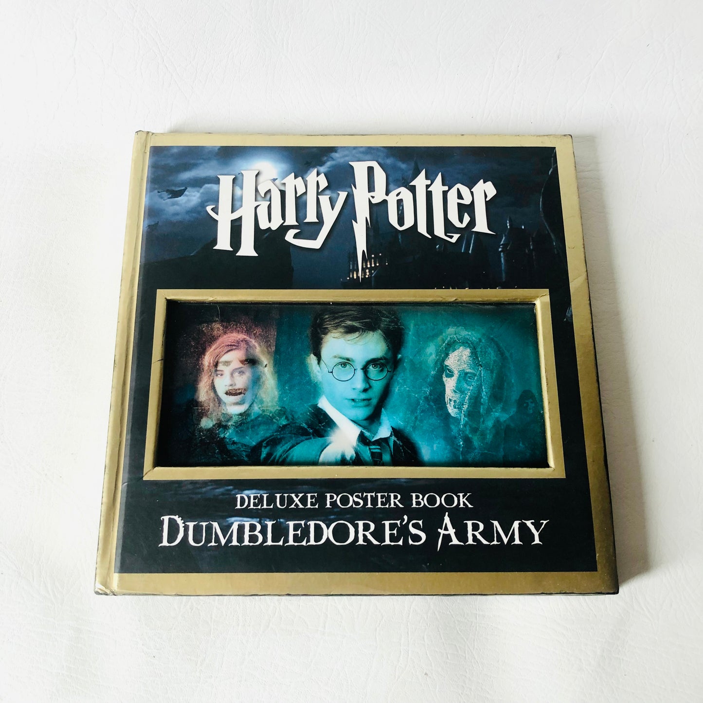 Harry Potter Deluxe Poster Book Dumbledore's Army 2007 3D Holographic Cover Warner Brothers