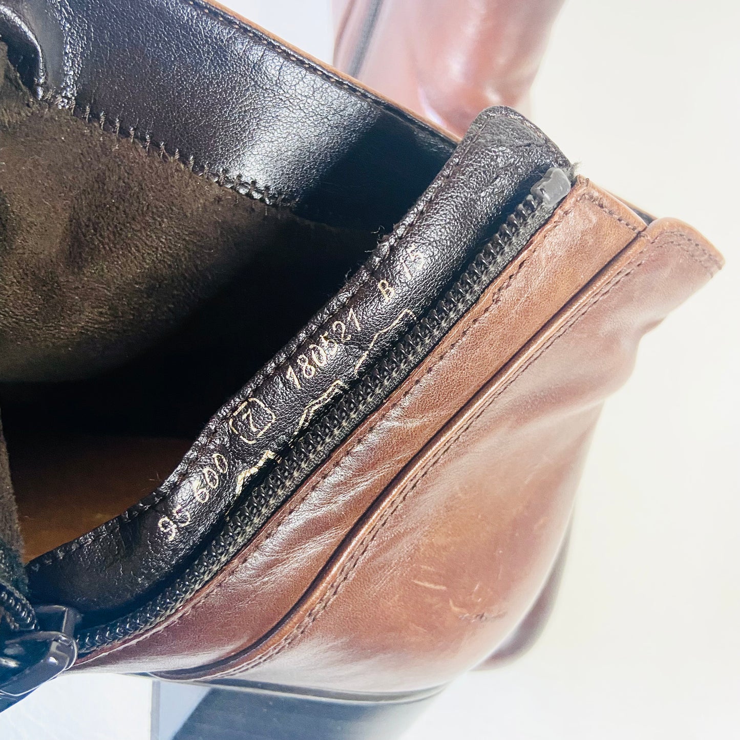 Gabor | Chocolate Brown | Soft Leather Low Heel Ankle Chelsea Boot | Size UK 7