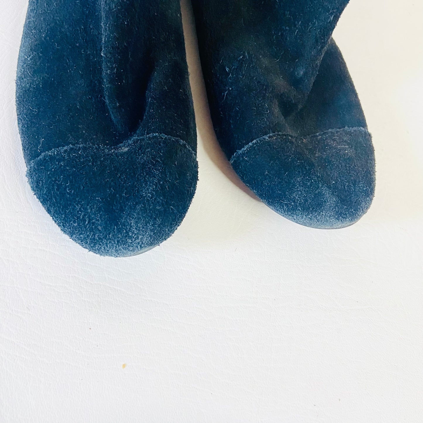 Topshop | Millicent Studded Black Suede Flat Ankle Boots | Edgy Boho Festival | Size 5 (38)