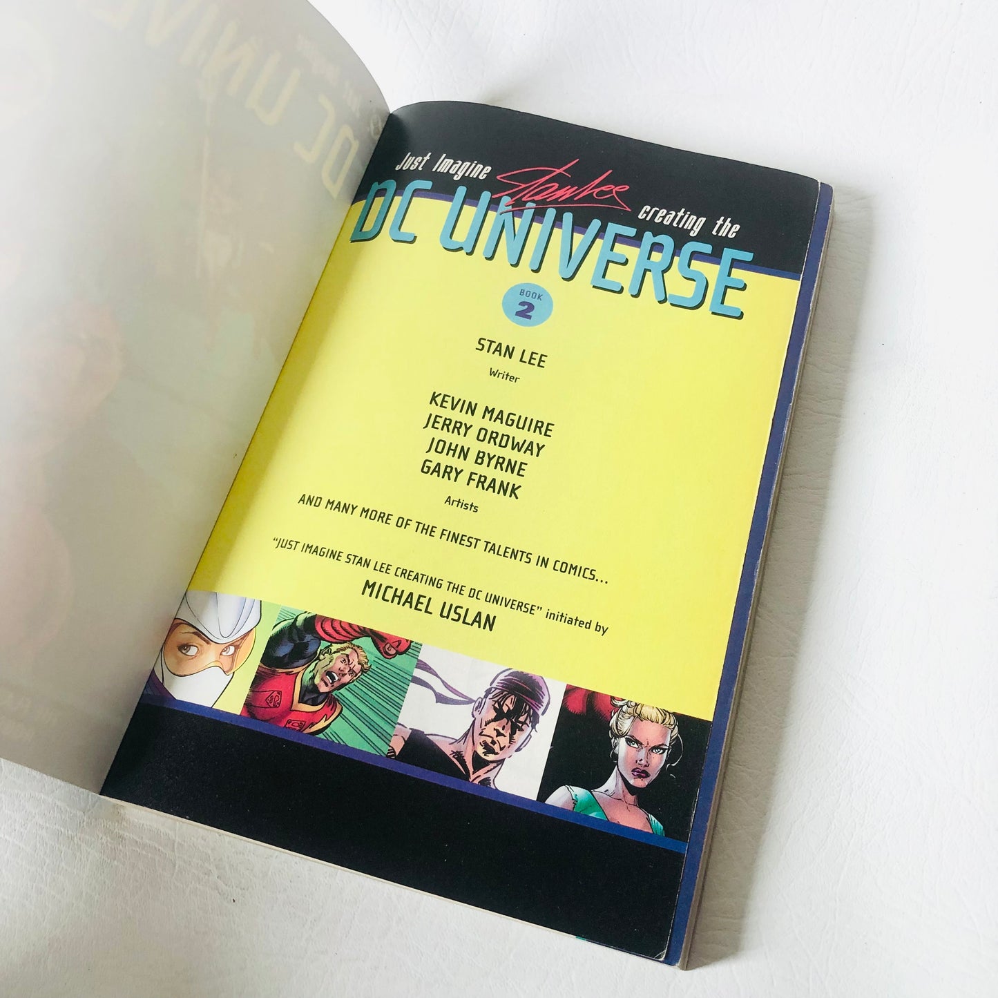 DC Comics Stan Lee Just Imagine Creating The DC Universe: Book 2 Paperback Graphic Novel 2003
