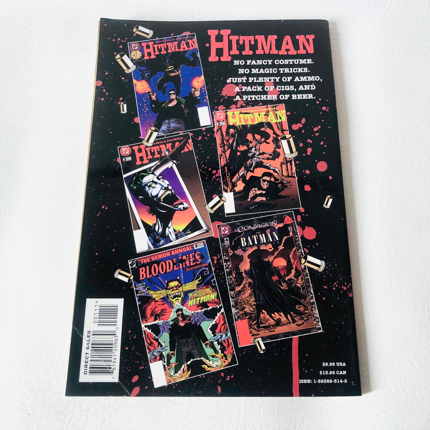 Hitman by Garth Ennis & John McCrea DC Comics 1997 Graphic Novel Paperback