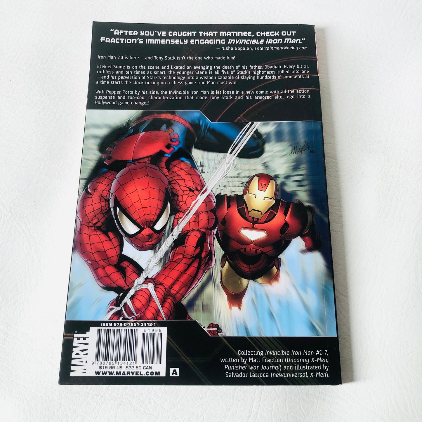 Marvel Comic The Invincible Iron Man - The Five Nightmares (Matt Fraction & Salvador Larroca) Graphic Novel