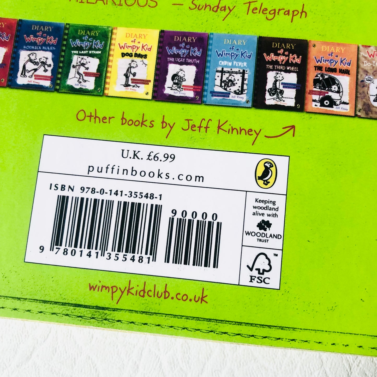 Diary of a Wimpy Kid: Hard Luck (Book 8) by Jeff Kinney (Paperback, 2013) Childrens Novel
