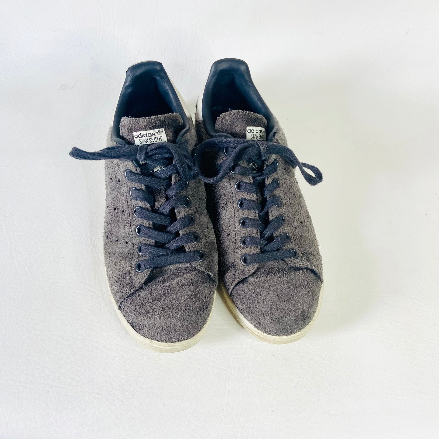 Adidas Originals | Stan Smith | Dark Grey | Suede Casual Trainers Sneaker | Mens Unisex | Size UK 5