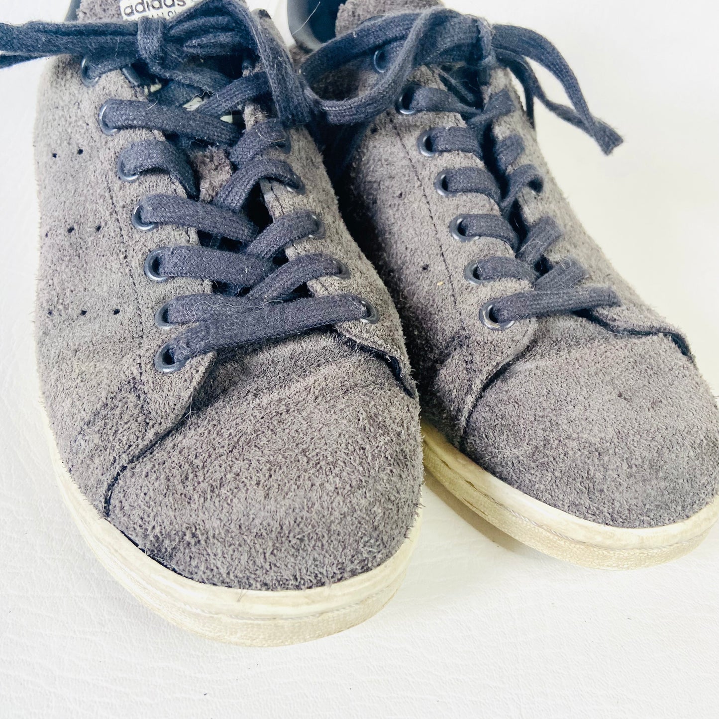 Adidas Originals | Stan Smith | Dark Grey | Suede Casual Trainers Sneaker | Mens Unisex | Size UK 5