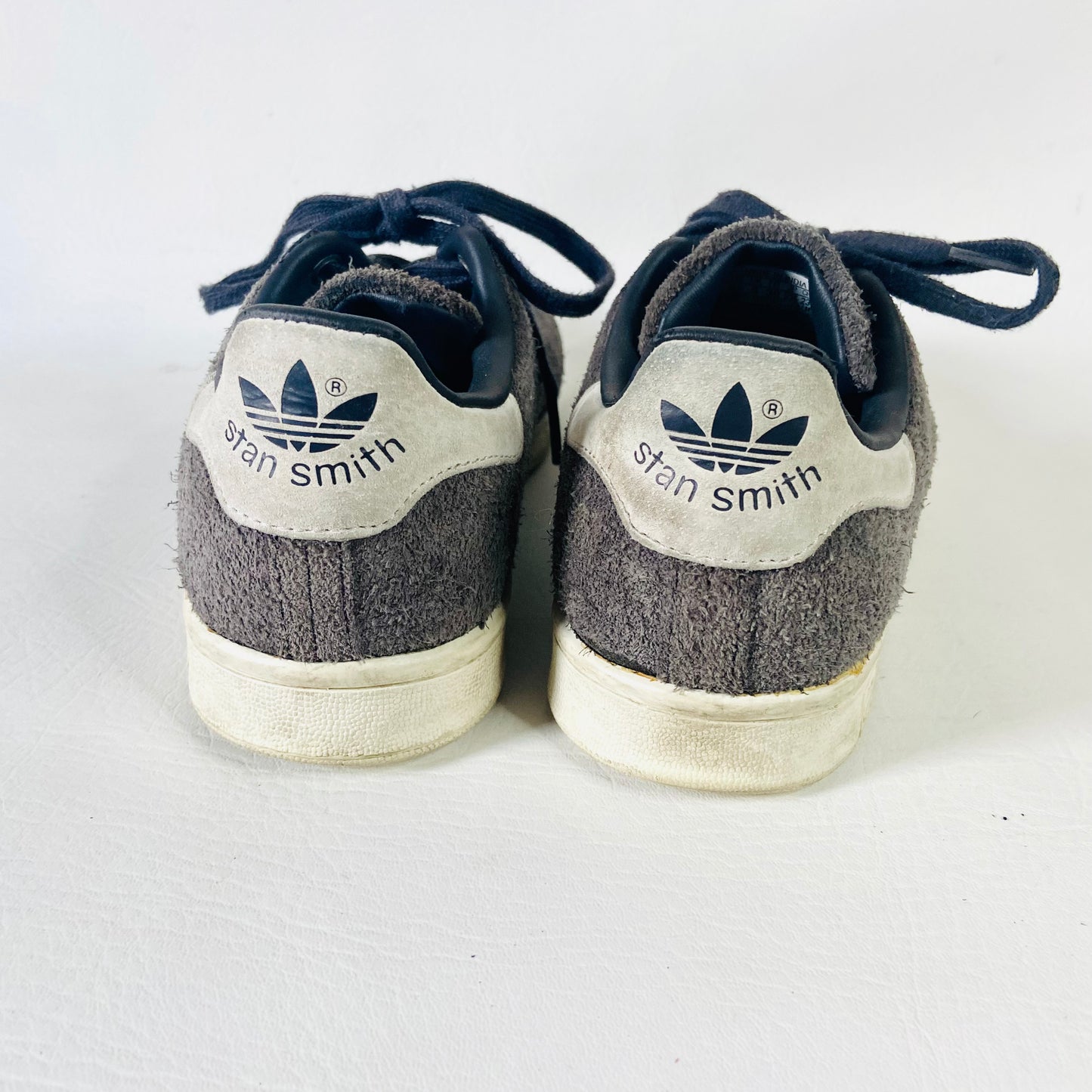 Adidas Originals | Stan Smith | Dark Grey | Suede Casual Trainers Sneaker | Mens Unisex | Size UK 5