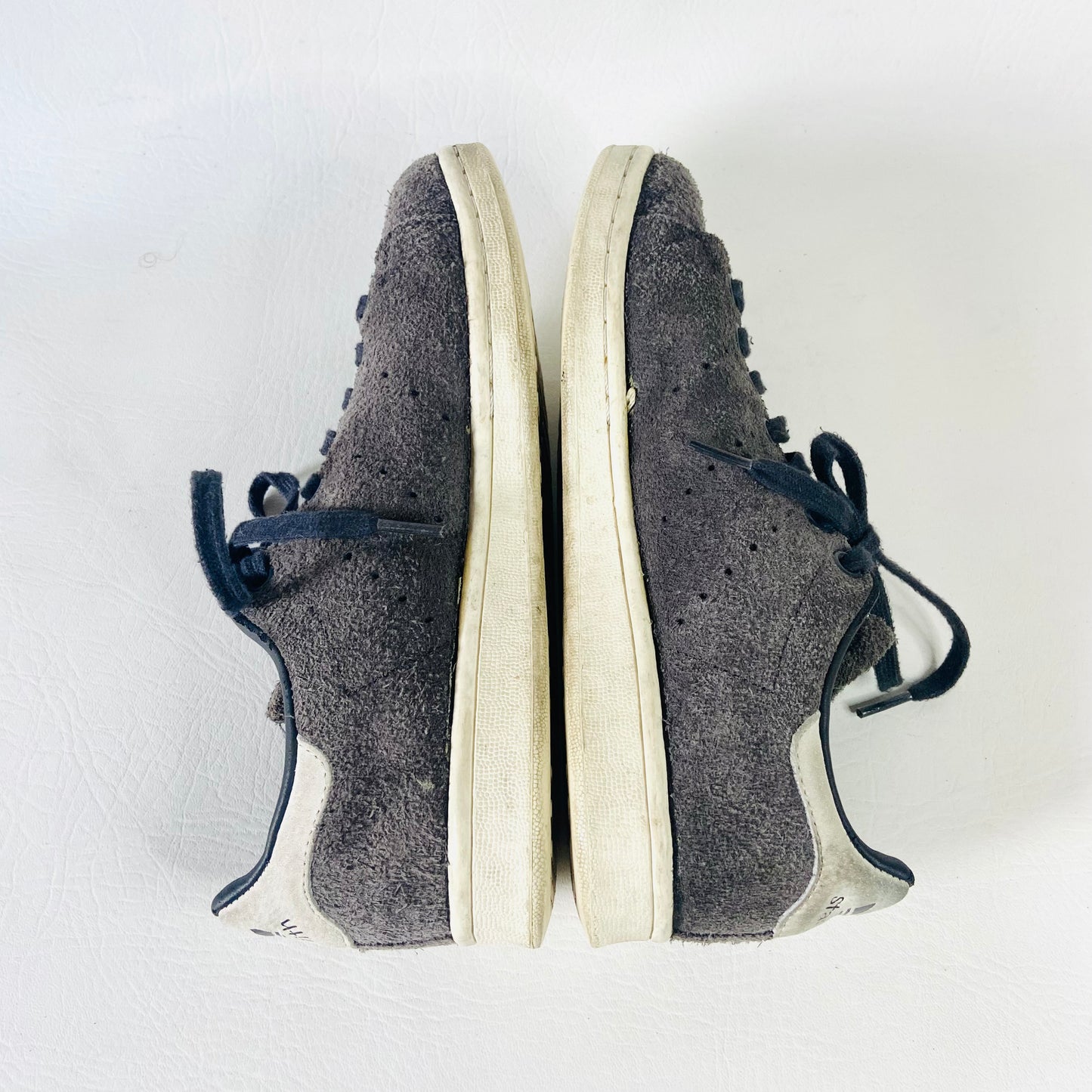 Adidas Originals | Stan Smith | Dark Grey | Suede Casual Trainers Sneaker | Mens Unisex | Size UK 5